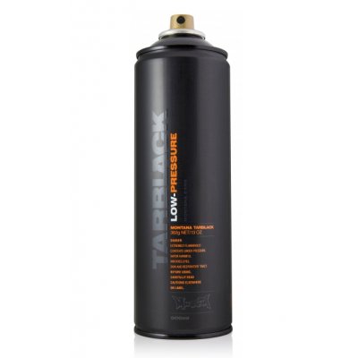 Spraymaling Montana Tarblack 500 ml - Low Pressure