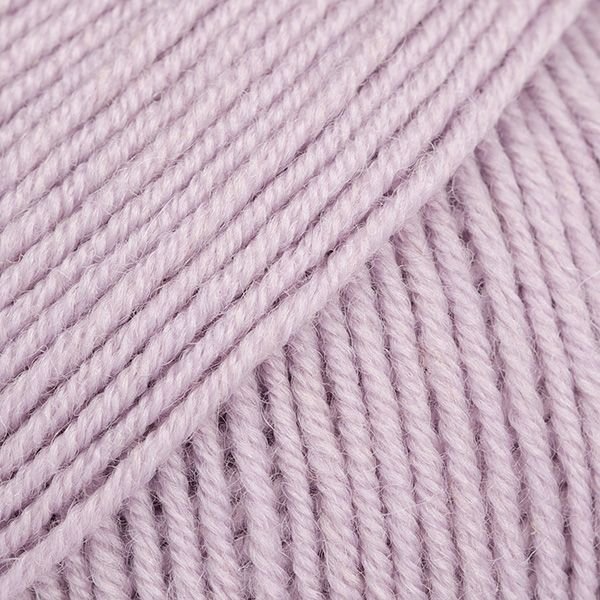 DROPS Baby Merino Uni Color garn 50g - Lavendel Frost (60) - Merinould garn, Garn, Strikke, hækle, knytte og væve