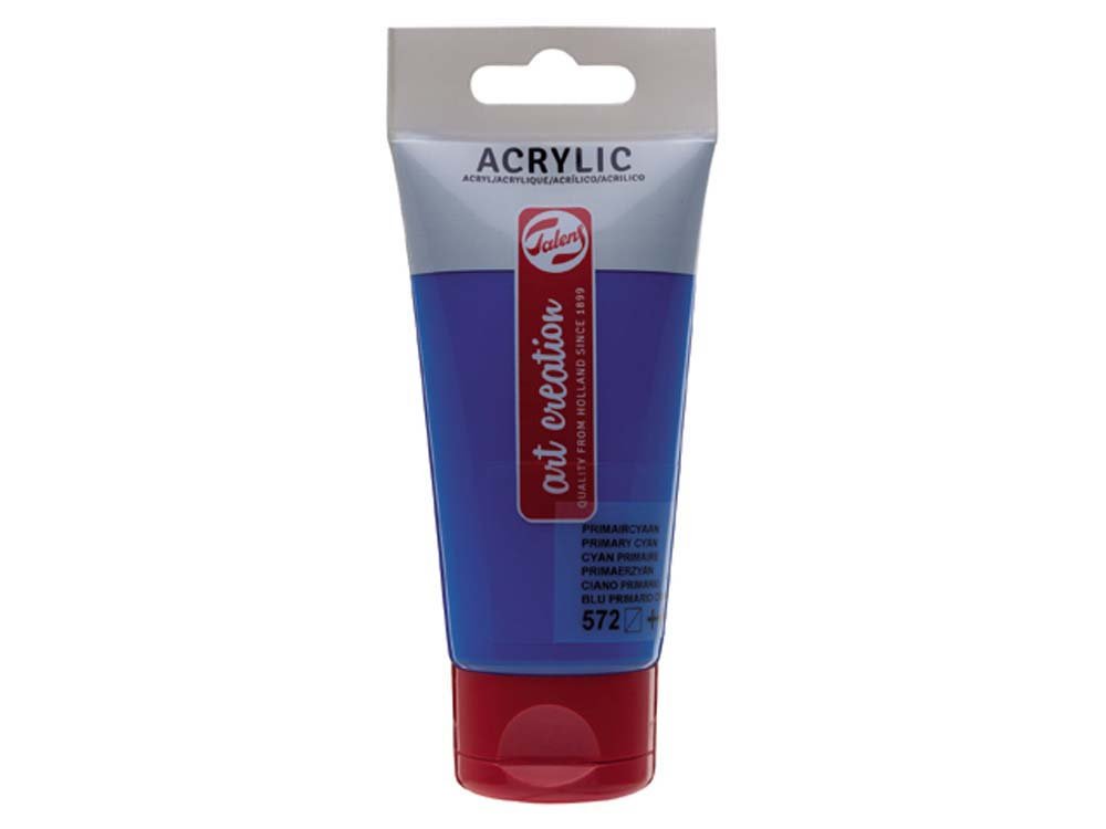 Akrylmaling Art Creation 75 ml - Primary Cyan - Akrylfarver, Kunstnerfarver
