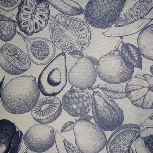 Vaxduk textil fruit party 140 cm