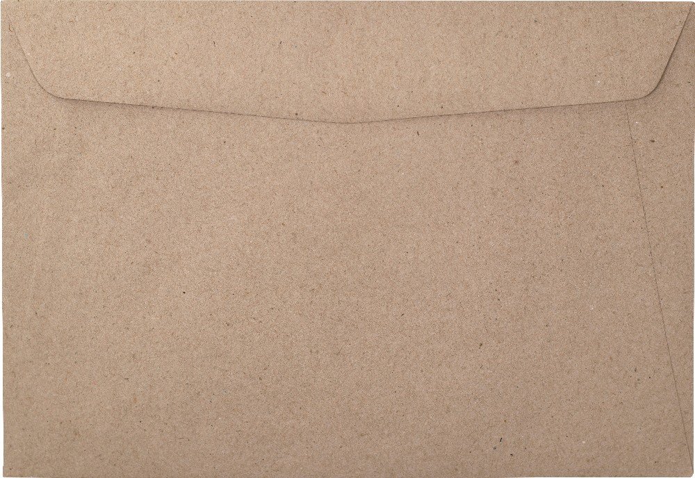 Papperix C5 Kuvert - 5-pak - Kvist - Fremstillet af genbrugspapir - Kuvert 162x229 mm, Kuvert, Kort & kuvert, Scrapbooking, Håndværk