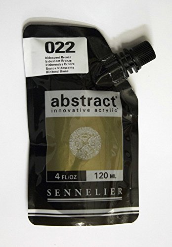 Akrylfärg Sennelier Abstract 120ml - Iridescent Bronze (022) - Akrylfärger, Konstnärsfärger