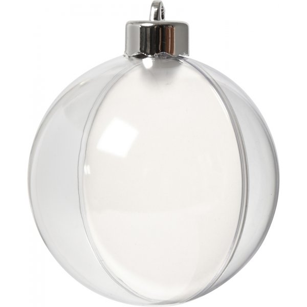Deko-kula - transparent - Ø8 cm - 5 st Deko-kula - transparent - Ø8 cm - 5 st