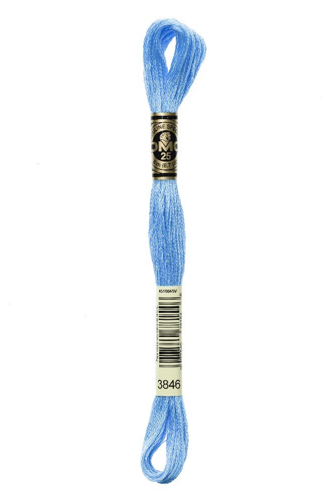 Moulinégarn DMC - Farve: 3846 - Broderigarn, Garn, Strikke, hækle, knytte og væve