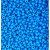 Rocaillespärlor ogenomskinliga ø 2,6 mm - ljusblå 17 g