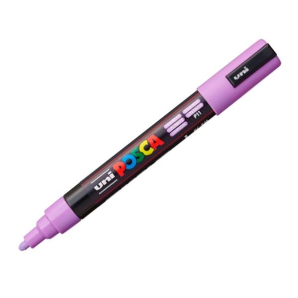 Uni Posca Marker PC-5M - Lavendel - Posca-penne, Markers, Penne, Penne, kridt & tusch