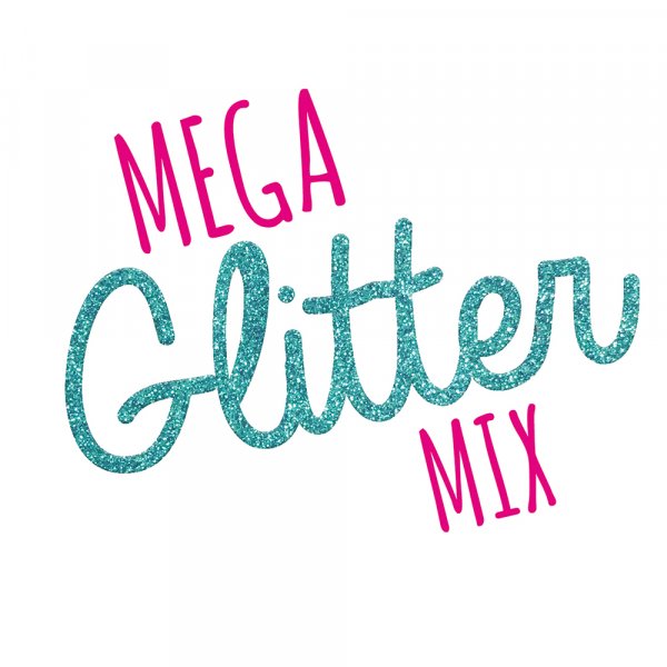 Pyssel - mega glitterset Pyssel - mega glitterset