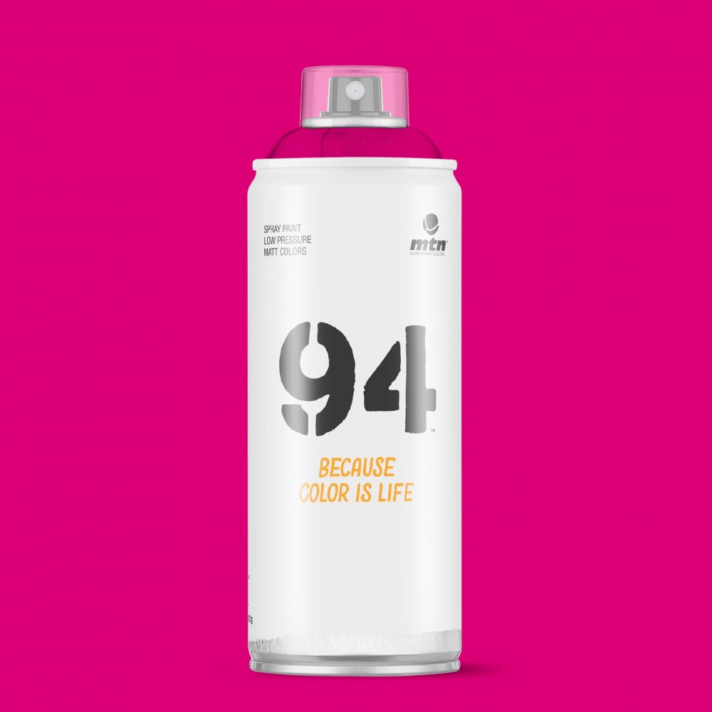 MTN 94 400 ml - RV-4010 Magenta - Spraybokser, Spraymaling, Hobbymaling