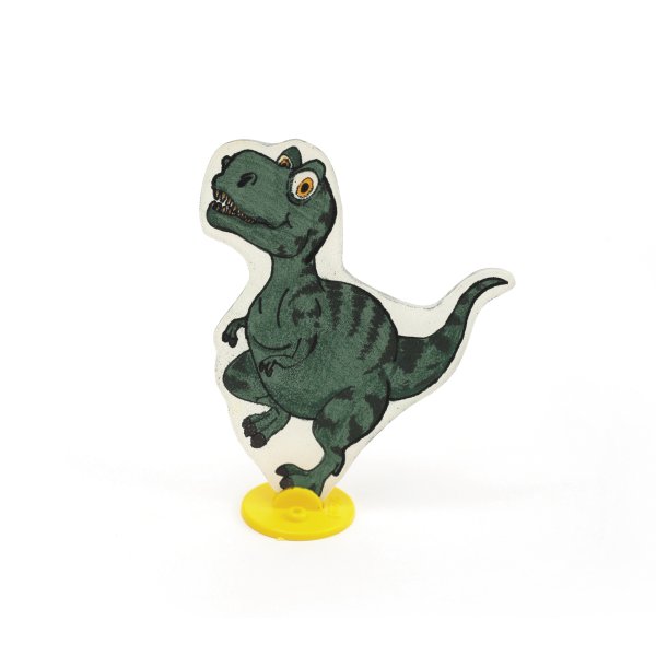 Kit f�r krympplast med dinosaurier