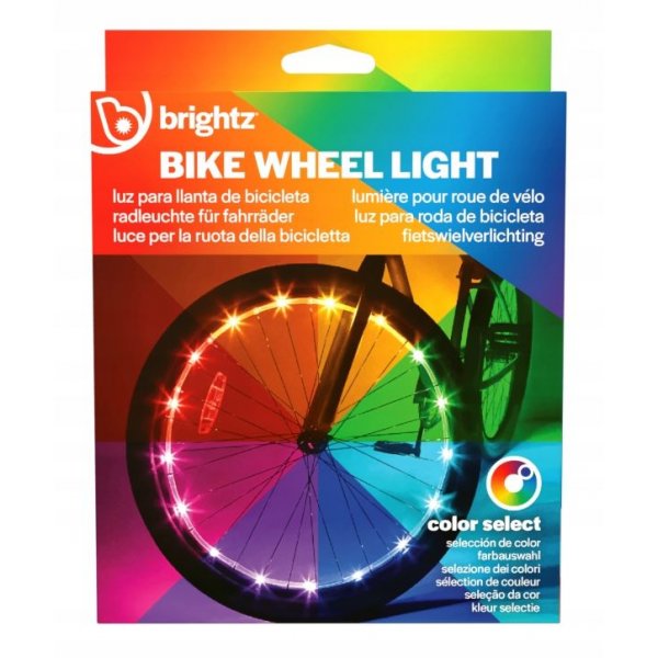 LED cykelbelysning hjul 213 cm flerfärgad - batteridriven LED cykelbelysning hjul 213 cm flerfärgad - batteridriven