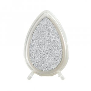 Stämpeldyna Droppe Snabbtorkande 3,3x4,7 cm - Silver Stämpeldyna Droppe Snabbtorkande 3,3x4,7 cm - Silver