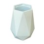 Silikonform för vas, facetterad, Ø 10 x 8 cm Silikonform för vas, facetterad, Ø 10 x 8 cm