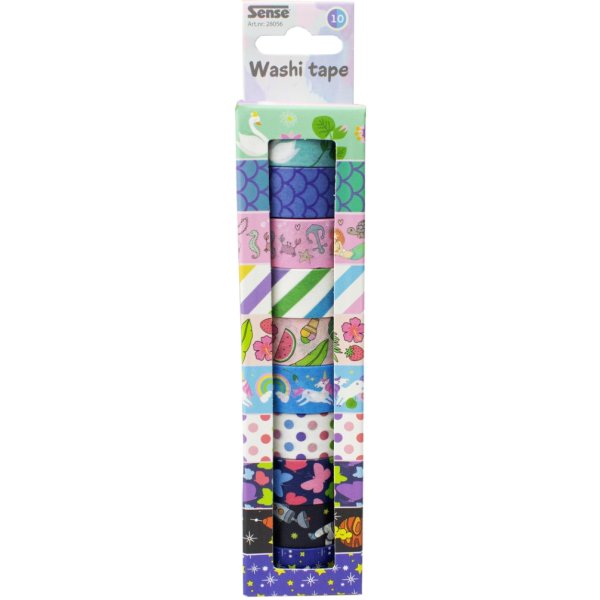 Washitejp Sense - 10 f�rger