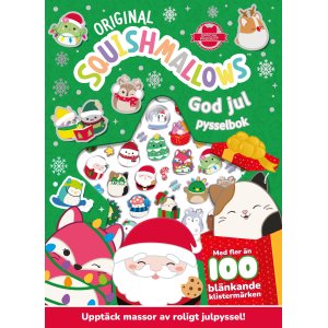 Squishmallows Merry Christmas - hobbybok med over 100 klistremerker Squishmallows Merry Christmas - hobbybok med over 100 klistremerker