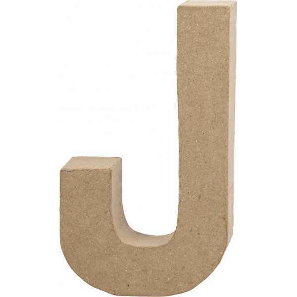 Pappbokstav - J - 5 cm Pappbokstav - J - 5 cm