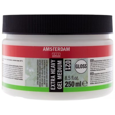 Amsterdam akrylmiddel - Exstra heavy gel medium - Glans