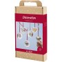 DIY-sett Dekorasjoner akrylkuler og hjerter 6 stk - Sett DIY-sett Dekorasjoner akrylkuler og hjerter 6 stk - Sett