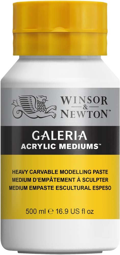 Akrylmedium W&N Galeria - Skulpturpasta 500 ml - Akrylmedier, Malemedium, Lakk & malingsmedier