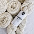 Kundbild Llama silk 50g - Naturvit