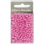 Rocaillepärlor 4 mm Ljusröd 25 g Rocaillepärlor 4 mm Ljusröd 25 g