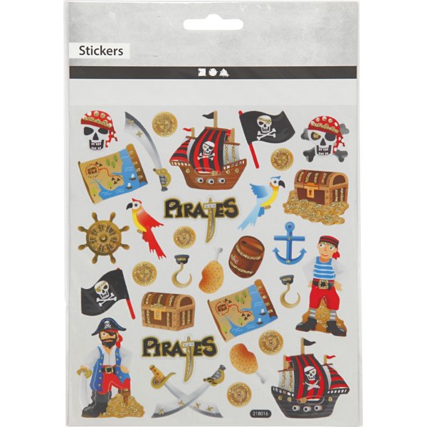 Klistermärken - pirater Klistermärken - pirater