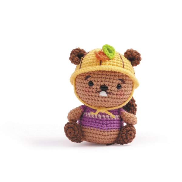 Amigurumi-kit bäver Amigurumi-kit bäver