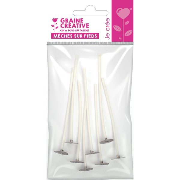 Veke för ljus 10 cm, 8-pack Veke för ljus 10 cm, 8-pack