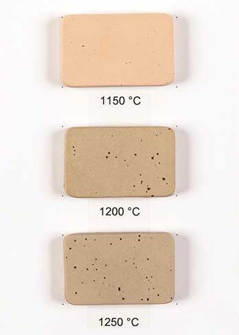 Steint�ysleire beige med prikker og chamotte - 10 kg