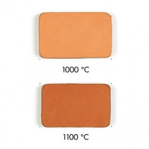 Leirt�y r�d uten chamotte - 10 kg