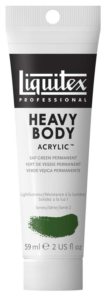 Akrylfärg Heavy Body Liquitex 59 ml - 315 Sap green - Akrylfärger, Konstnärsfärger