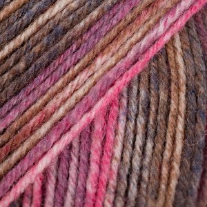 DROPS Fabel Long Print garn 50g - Rosentr�d (655)