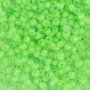 Rocaillepärlor matta 3 mm Grön 25 g Rocaillepärlor matta 3 mm Grön 25 g