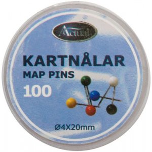 Tegnn�le - Hvide - 100 stk.