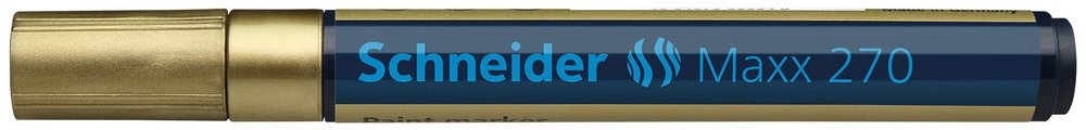 Maxx 270 Paintmarker (1-3 mm) rund - Guld - Markørpenne, Penne, Penne, kridt & tusch