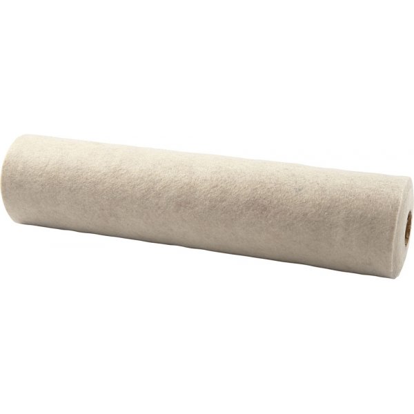 Hobbyfilt - råvit - Melerad - 5 m Hobbyfilt - råvit - Melerad - 5 m