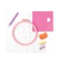 Punch needle-kit Happy Hour - Glasunderl�gg