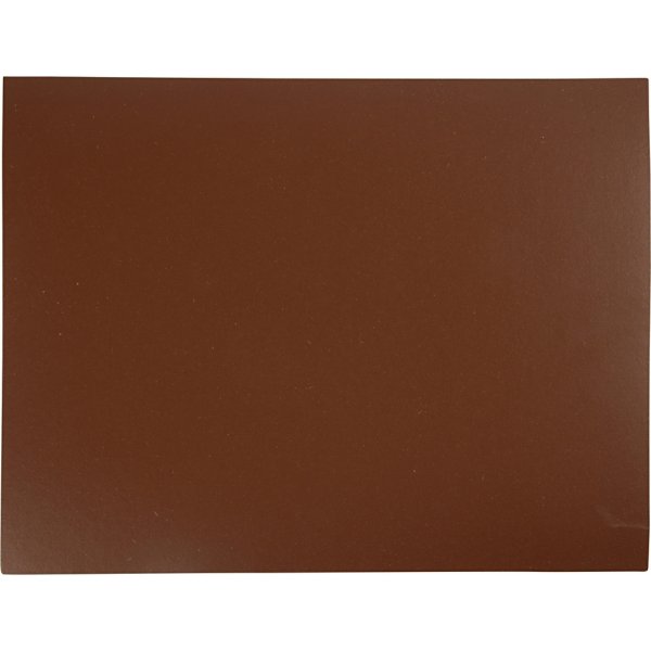 Linoleumplatta - brun - 30 x 39 cm Linoleumplatta - brun - 30 x 39 cm