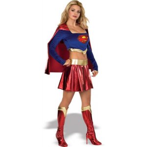 Super Girl maskeraddrkt - Small