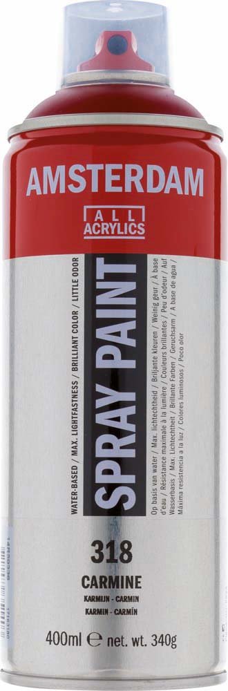 Amsterdam Spray 400 ml - Carmine - Spraydåser, Spraymaling, Hobbyfarve