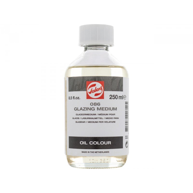 Glazing Medium (Van Eyck) - 250 ml - Medium til oliemaling, Malermedium, Fernis og kunstner medier til kunstmaling