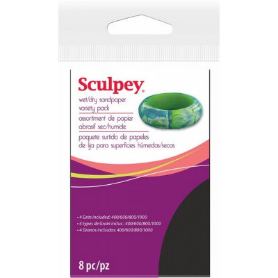 Sculpey Wet/Dry Sandpaper - 8bitar