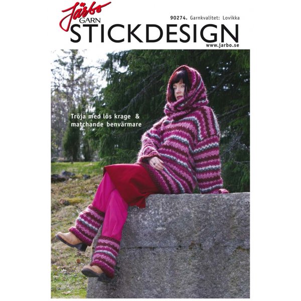 Stickmnster - Trja med ls polo & matchande benvrmare