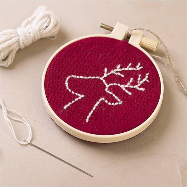 Broderikit Mini Rensdyr Broderikit Mini Rensdyr