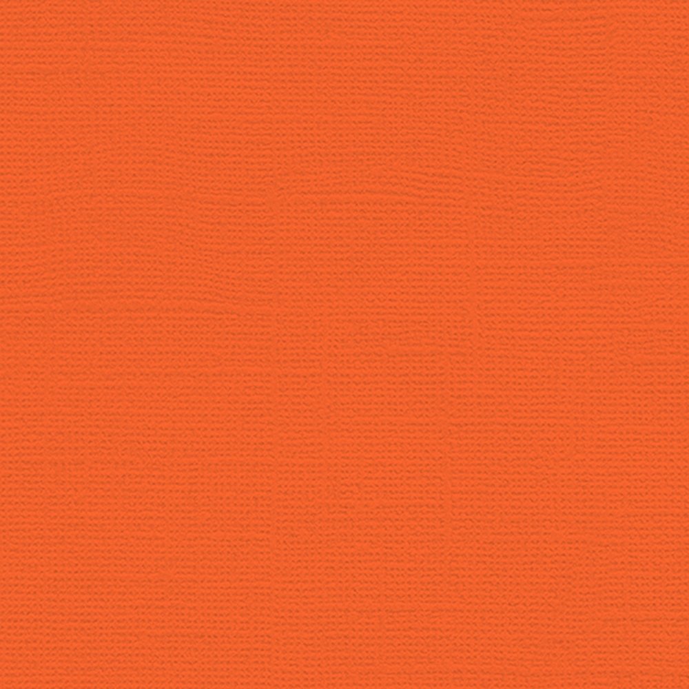 My Color Cardstock Canvas 30,6x30,6 cm 216 g - Mandarin - Design & motivark, Scrapbooking, Håndværk
