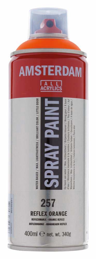 Amsterdam Spray 400 ml - Reflex Orange - Spraydåser, Spraymaling, Hobbyfarve