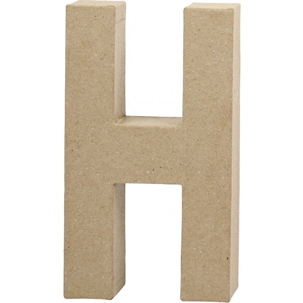 Pappbokstav - H - 5 cm Pappbokstav - H - 5 cm