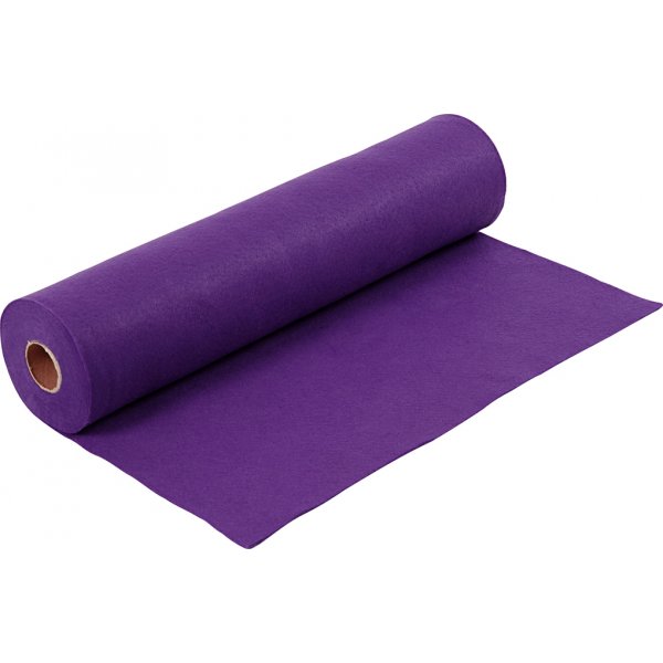 Hobbyfilt - lila - 5 m Hobbyfilt - lila - 5 m