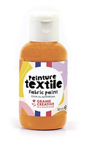 Textilfärg 50 ml orange Textilfärg 50 ml orange