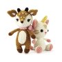 Virkningskit för amigurumi, enhörningskatt 15 cm Virkningskit för amigurumi, enhörningskatt 15 cm