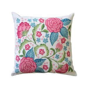 Broderisett blomsterpute 40x40 cm Broderisett blomsterpute 40x40 cm